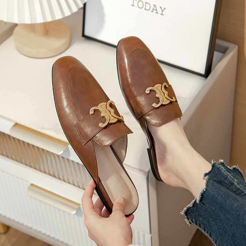 【shoes】3色履きやすいフラットシューズF7581