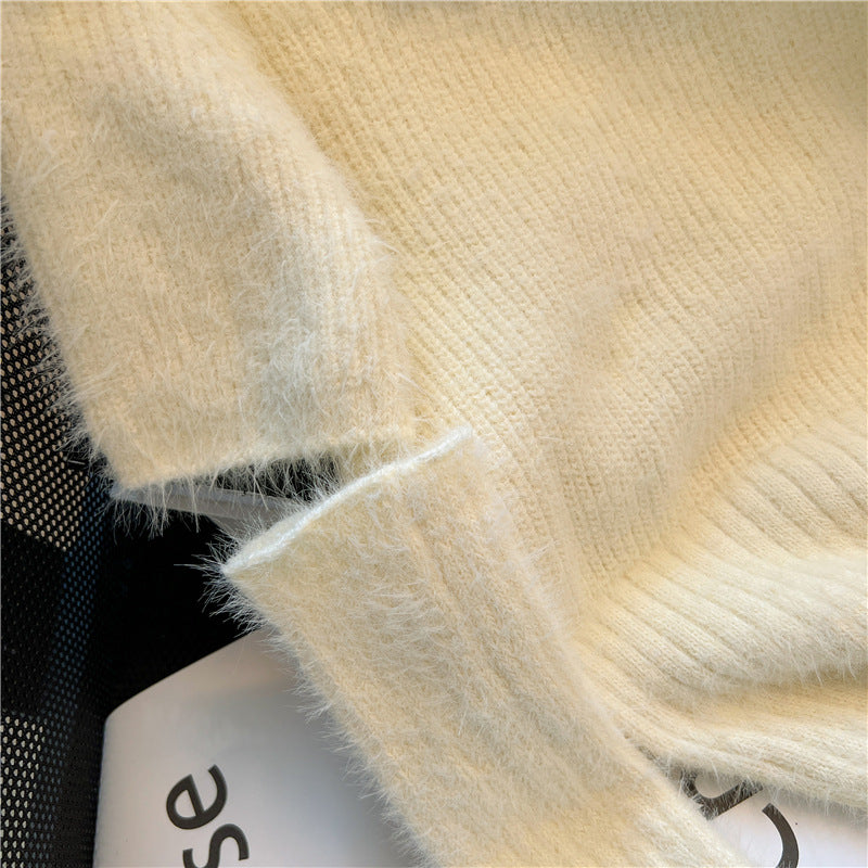 【tops】デタッチドスリーブニットセーターG23488