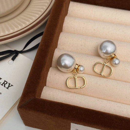【小物】パールピアスアクセサリーF8073