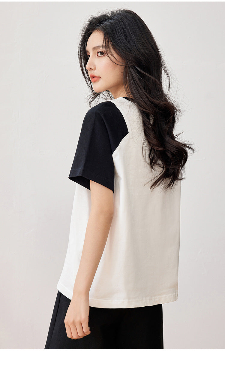 【tops】ラウンドネックTシャツG21960