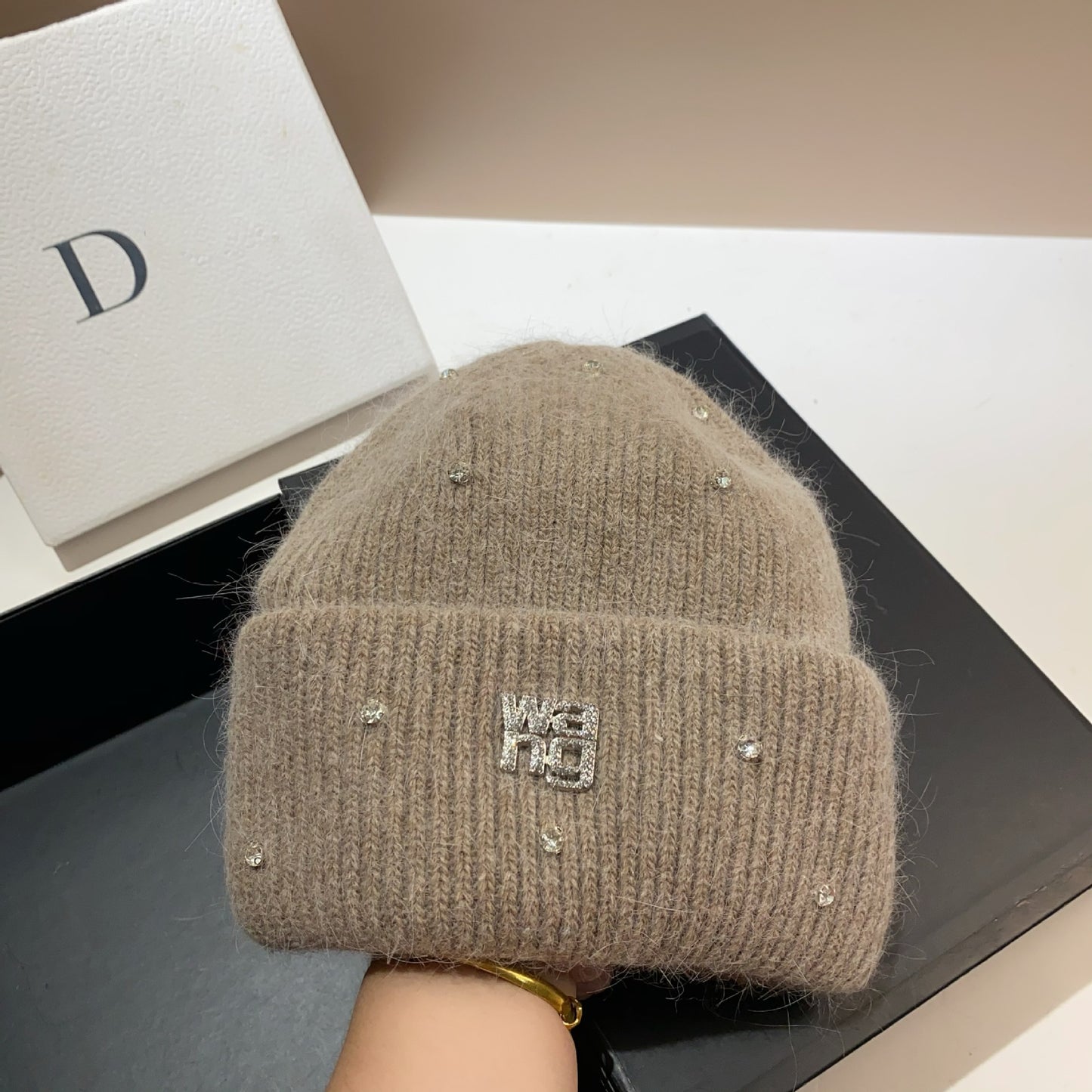 【小物】6色ニット帽子F8390