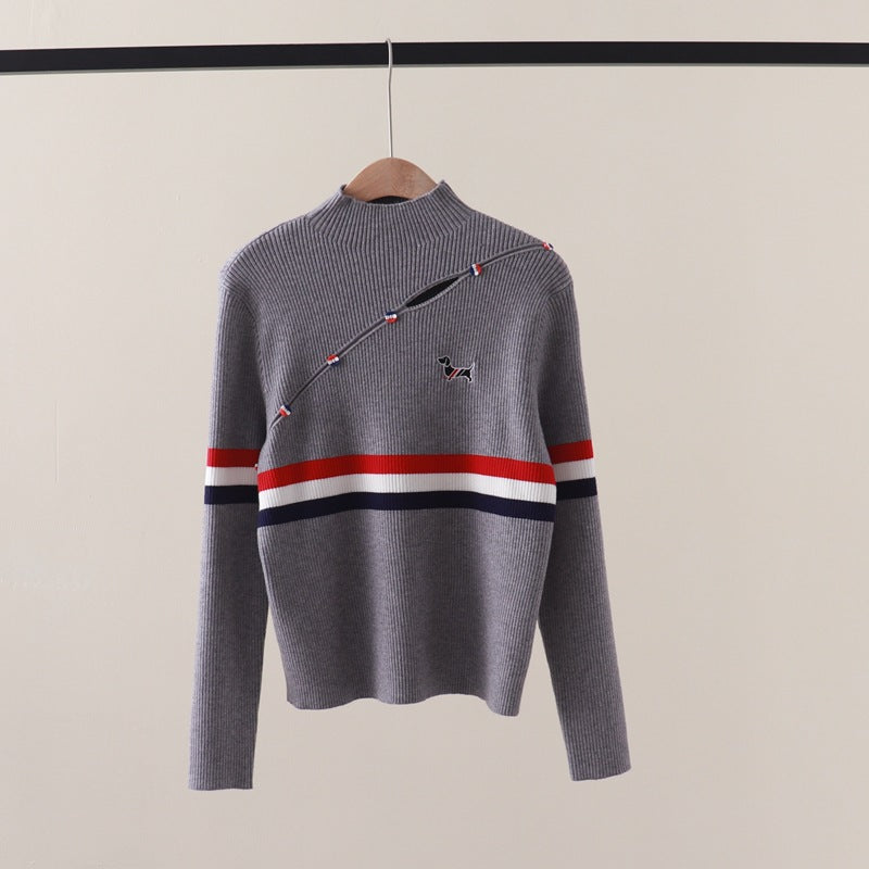 【tops】長袖ニットセーターG23547