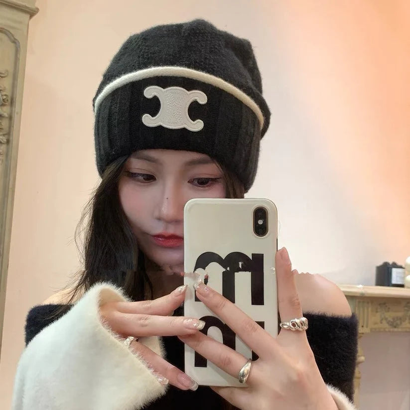 【小物】2色選択可～ニット帽子G23349