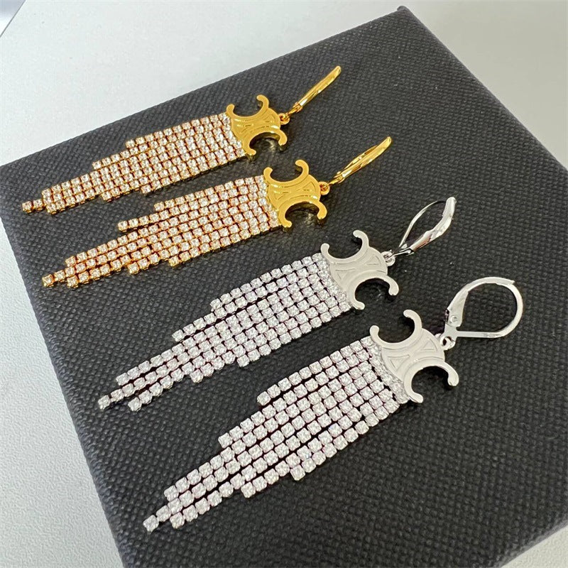 【小物】フリンジピアスアクセサリーG21638