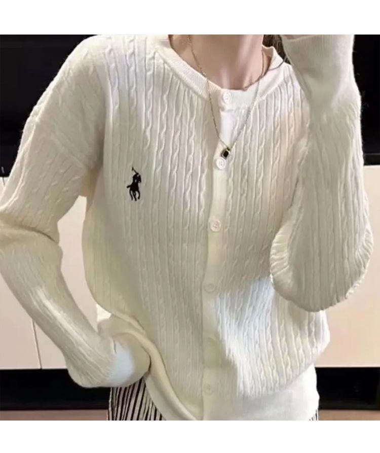 【outer】長袖ニットカーディガンF8217