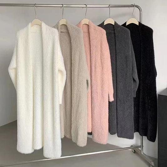 【outer】ゆったり厚手ニットカーディガンG23702