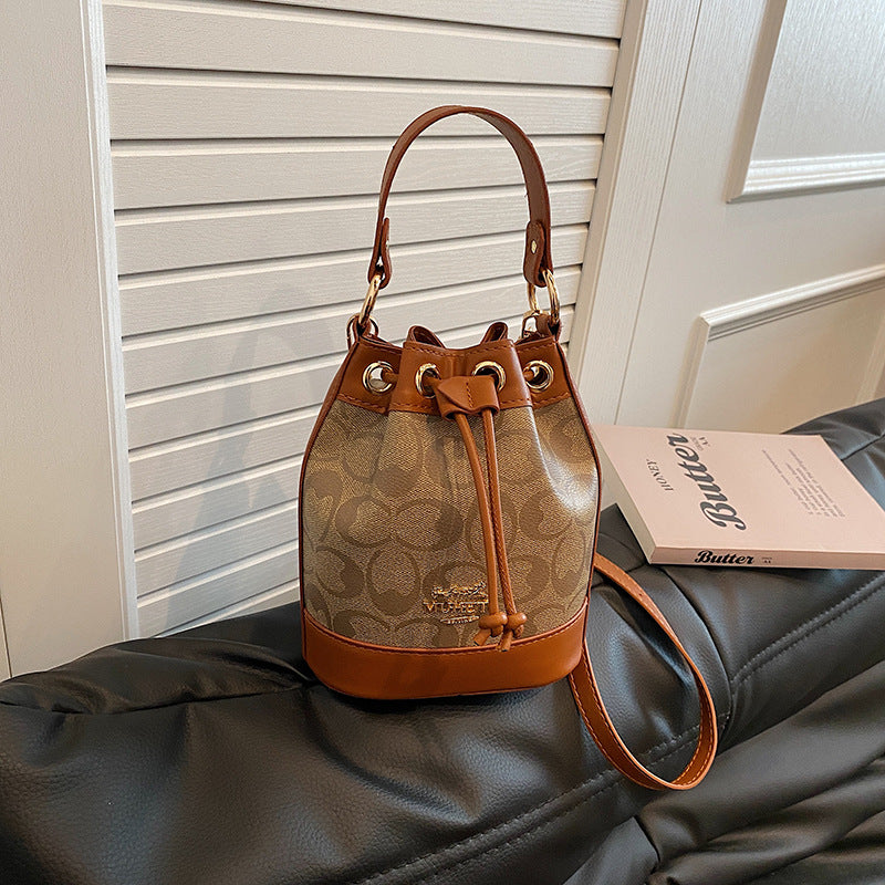 【小物】2wayバケツ型バッグF7786