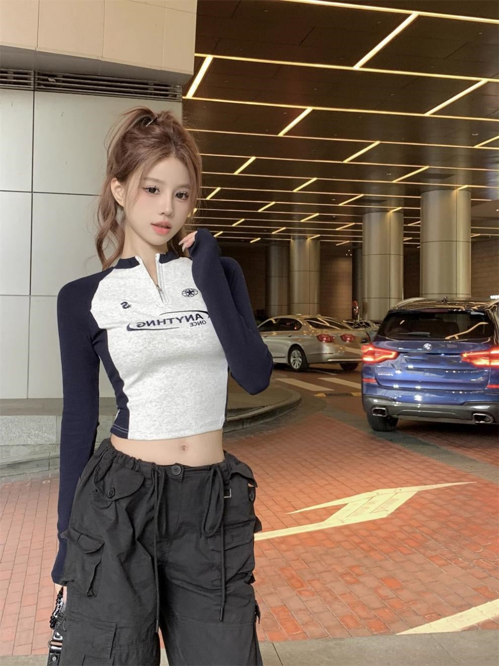 【tops】長袖ＴシャツトップスG22692