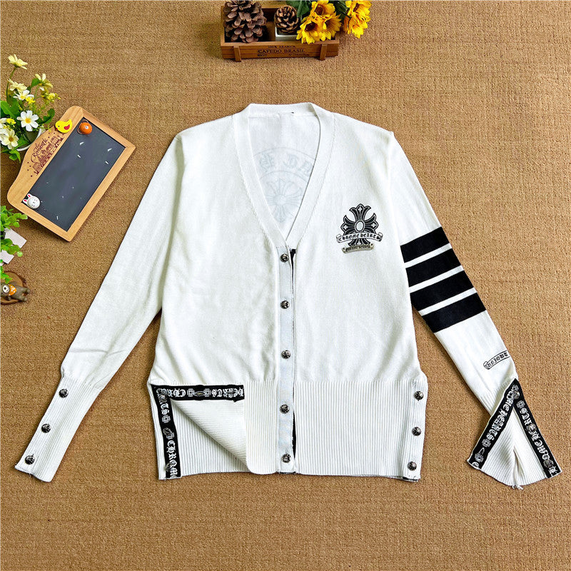 【outer】ファッションニットカーディガンG23454