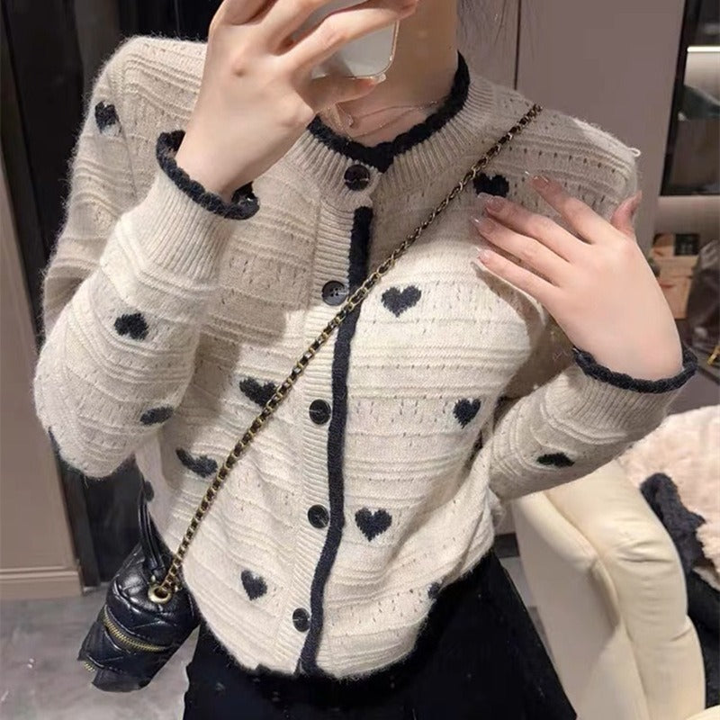 【outer】ニットカーディガンG24323