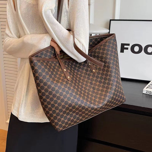 【小物】大容量ショルダーバッグF7968