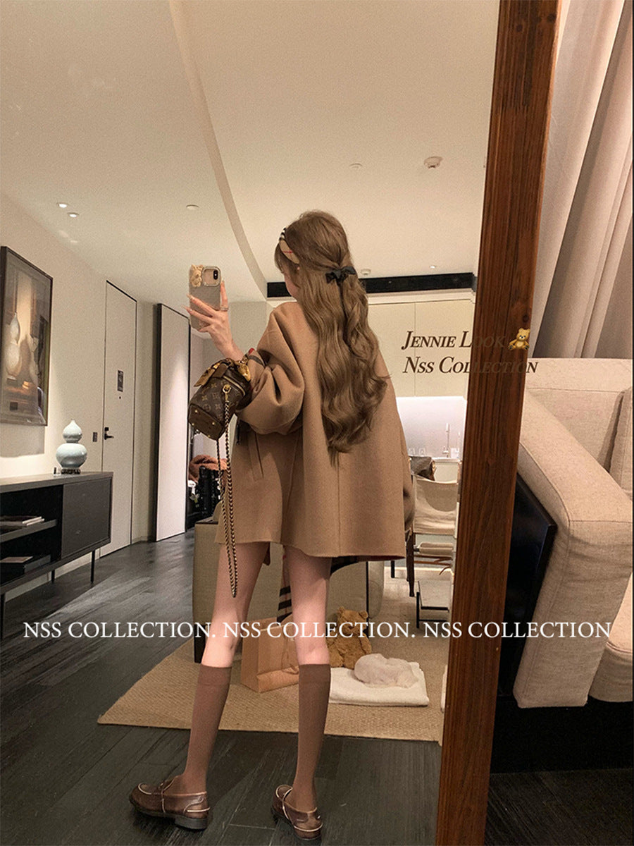 【outer】秋冬ラシャ生地コートG24575