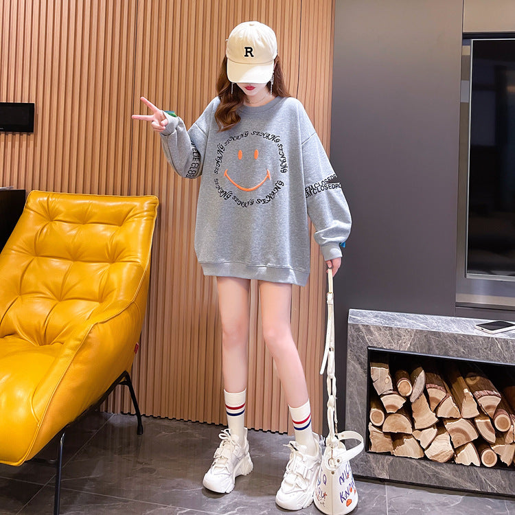 【tops】ラウンドネックパーカーF8263