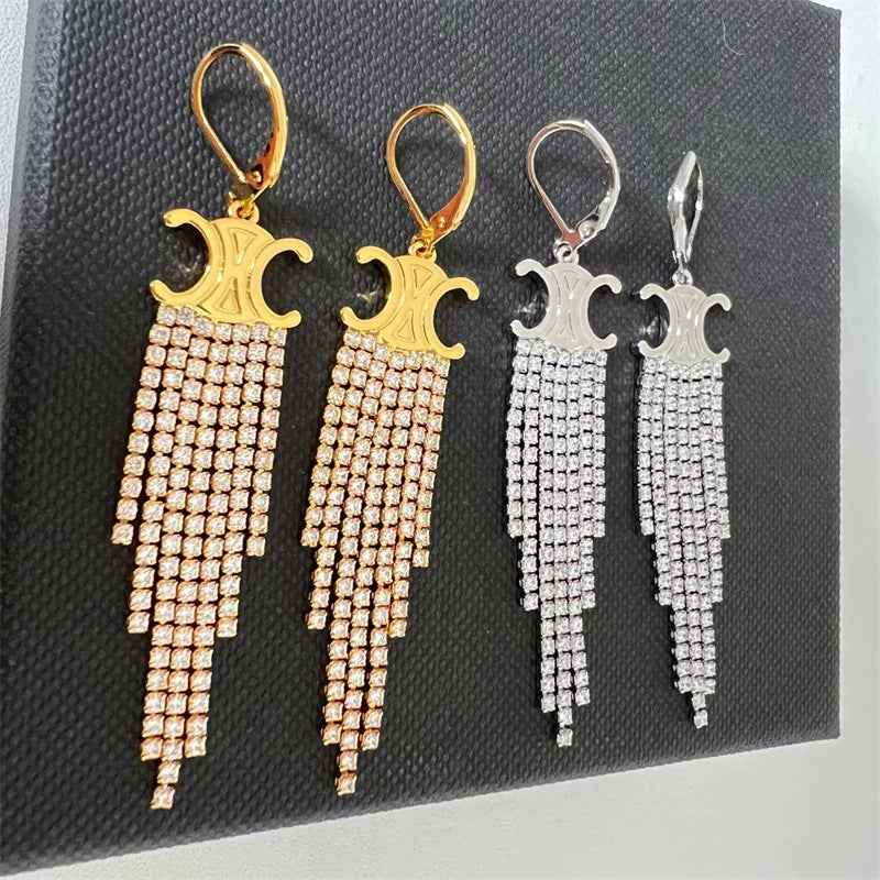 【小物】フリンジピアスアクセサリーG21638