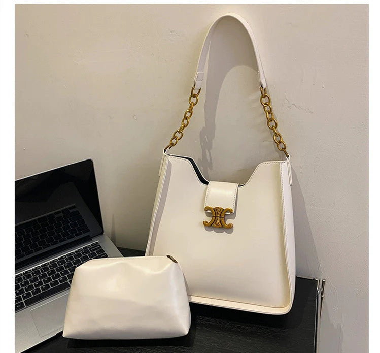 【小物】5色親子バッグF7580