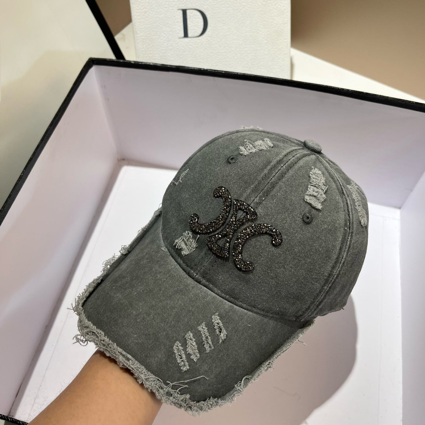 【小物】6色ベースボール キャップF8391