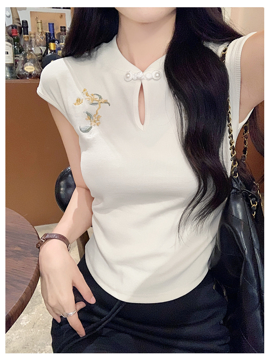 【tops】体型カバーTシャツG22057