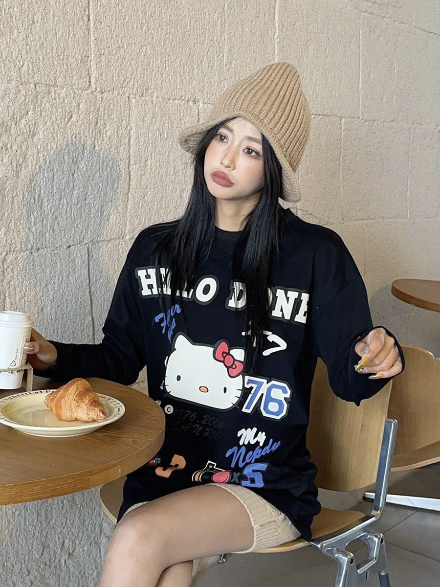 【tops】キャラクタープリントTシャツＫ0158