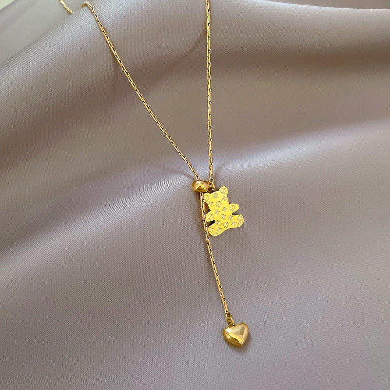 【小物】動物柄ネックレスアクセサリー F8215