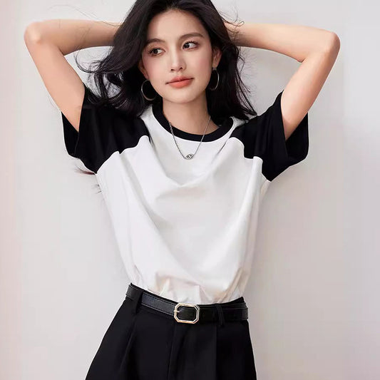 【tops】ラウンドネックTシャツG21960