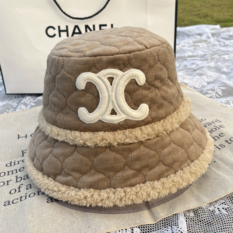 【小物】3色秋冬ニットサファリハットF8396