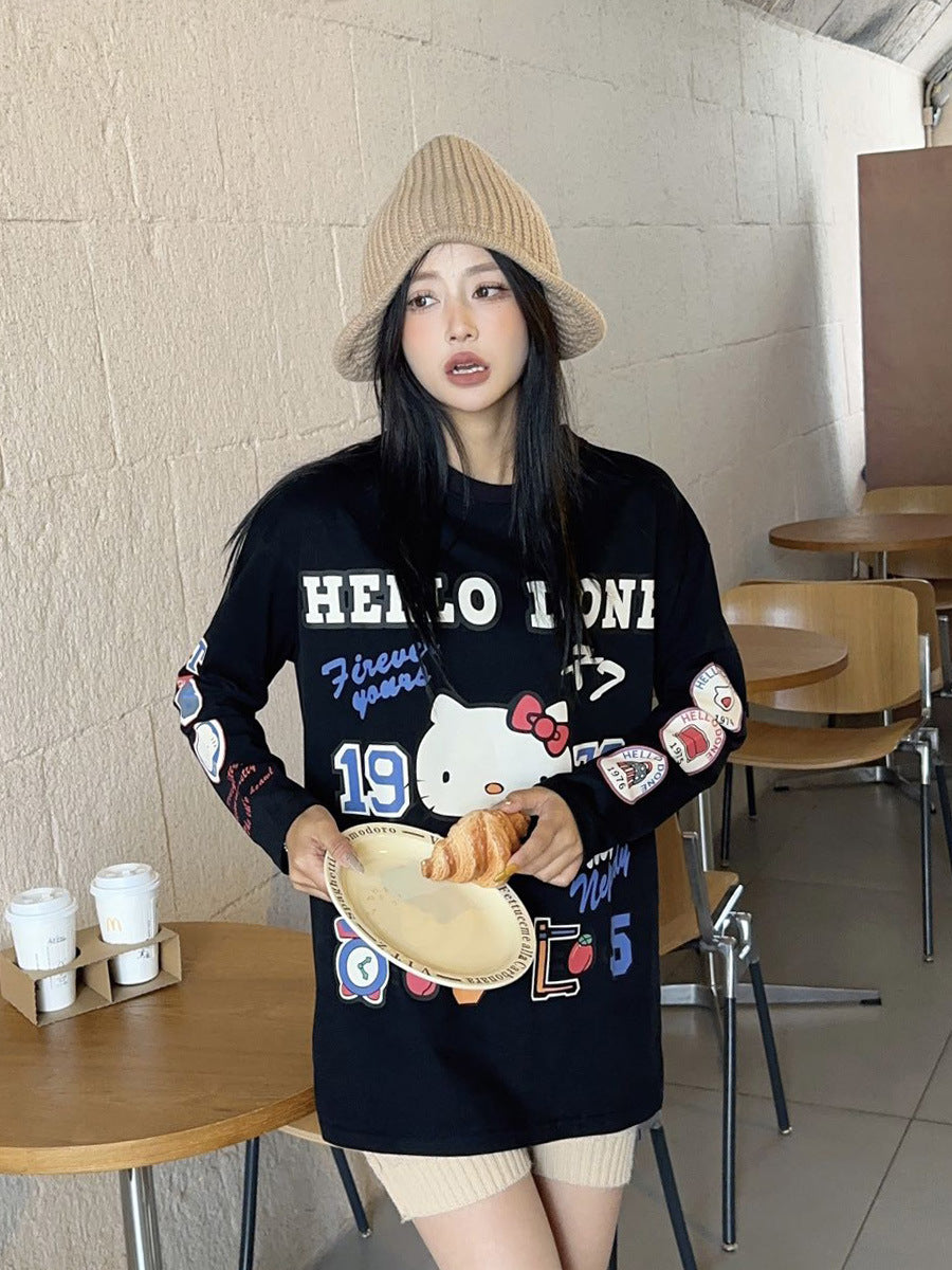 【tops】キャラクタープリントTシャツＫ0158