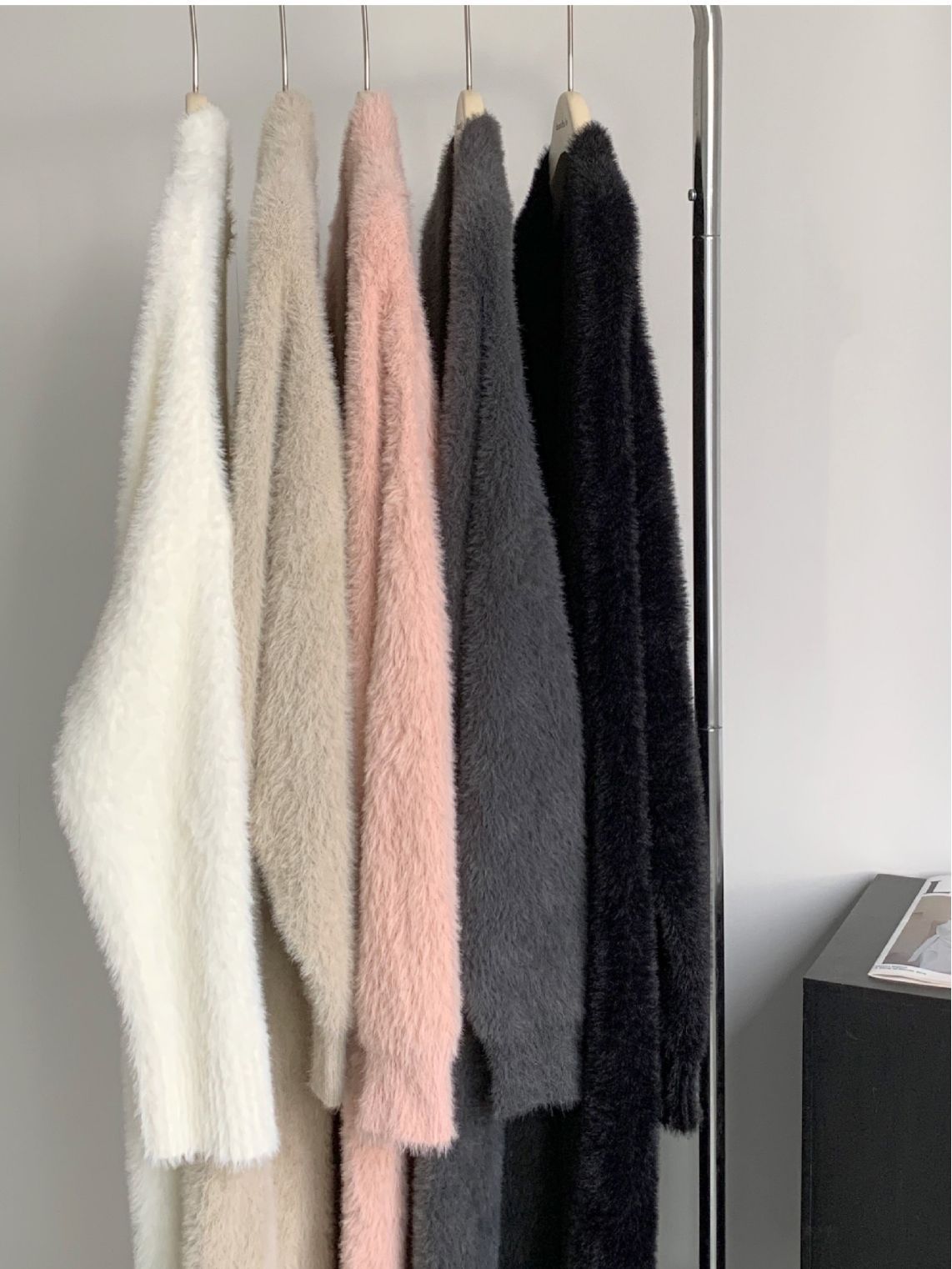 【outer】ゆったり厚手ニットカーディガンG23702