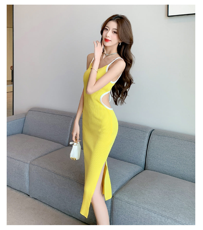 【dress】ニットキャミワンピースG21823