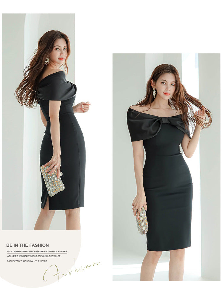 【dress】オフショルダーデートワンピースG21670