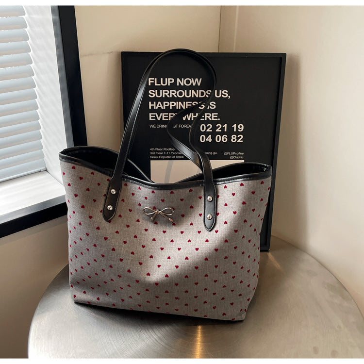 【小物】ボウタイ大容量バッグF8076