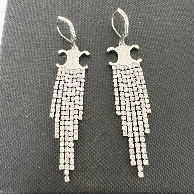 【小物】フリンジピアスアクセサリーG21638