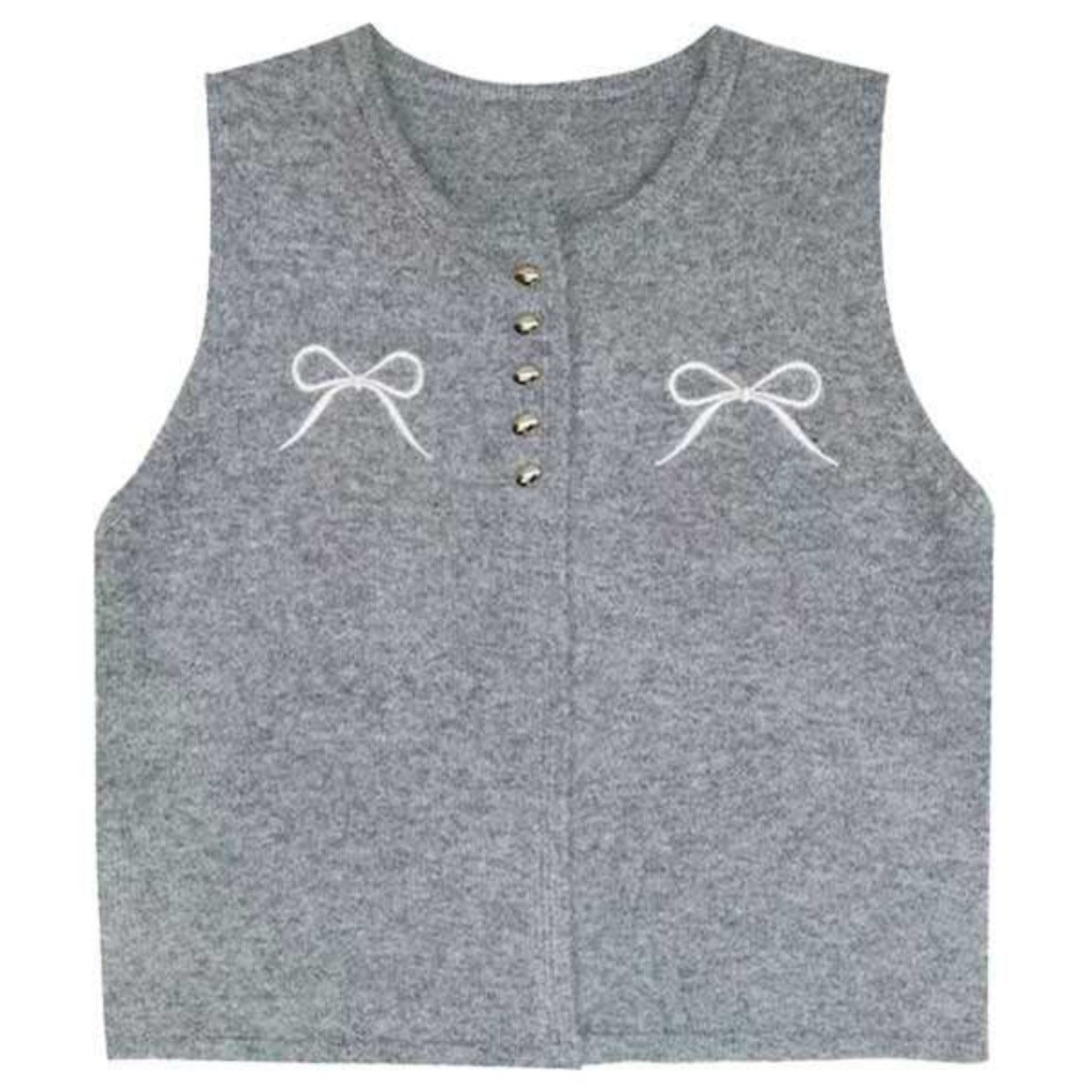 【tops】ノースリーブニットチョッキG23882