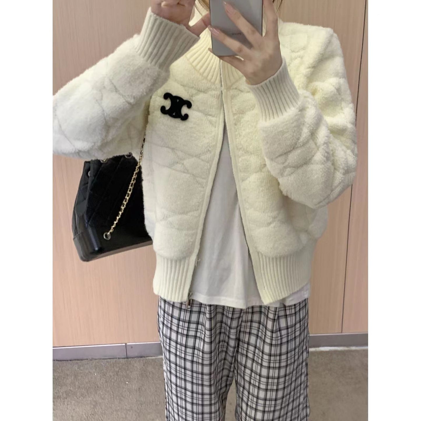 【outer】長袖ニットカーディガンG23448