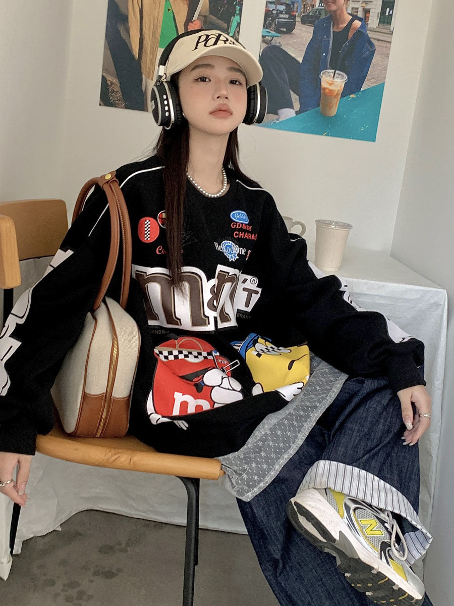 【tops】キャラクターパーカーG23442