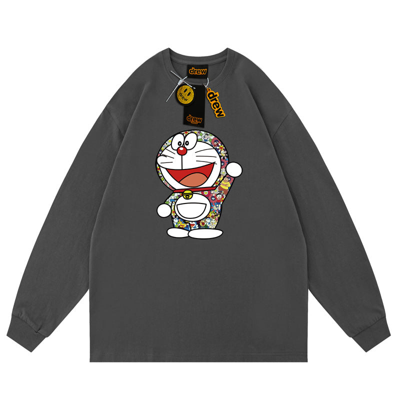 【カップルルック】笑顔ペアルックパーカーF8182