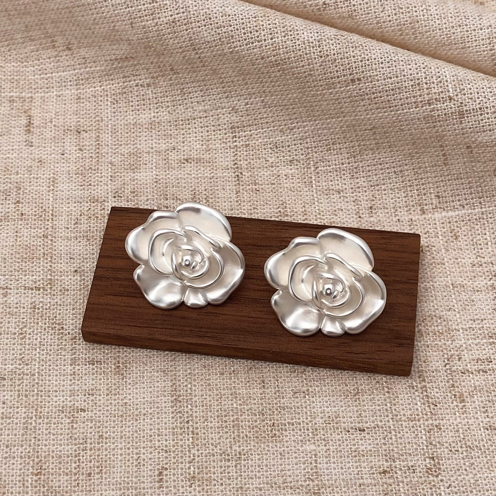 【小物】花柄ピアスアクセサリーF8070