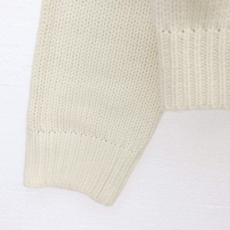 【outer】ラウンドネックニットカーディガンF8340