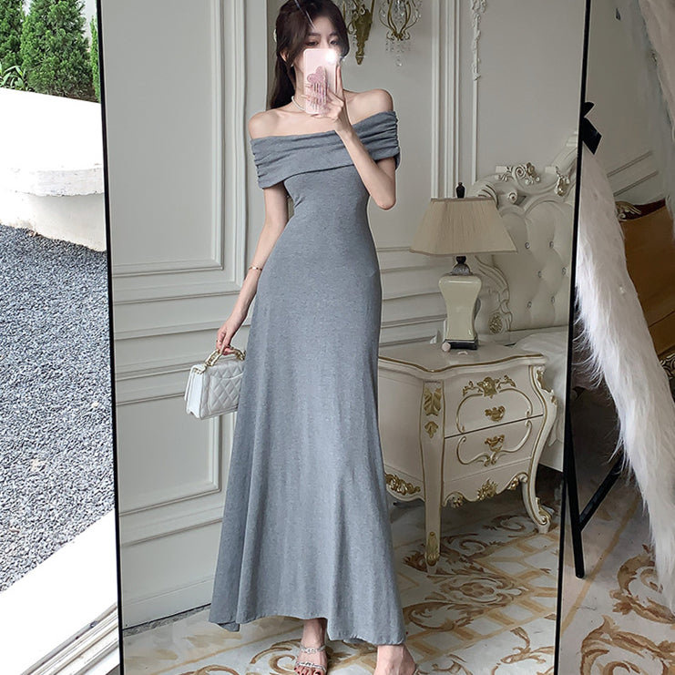 【dress】オフショルダーデートワンピースG21699