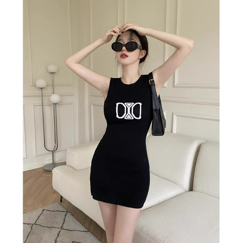 【dress】タイトニットワンピースG21662