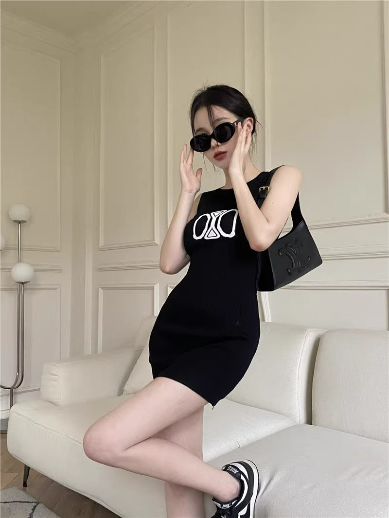 【dress】タイトニットワンピースG21662