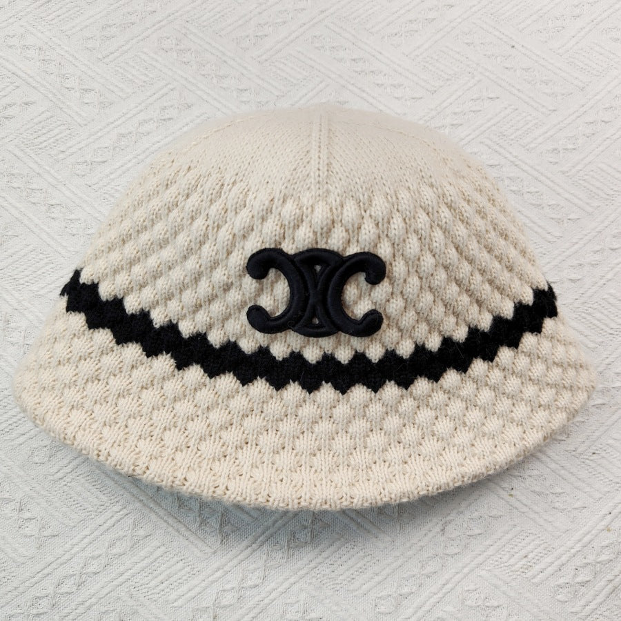 【小物】4色ニットサファリハットF8387