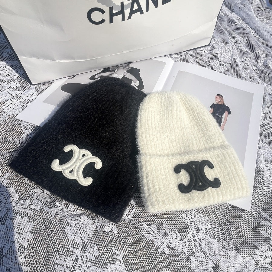 【小物】小顔効果ニット帽子G23369