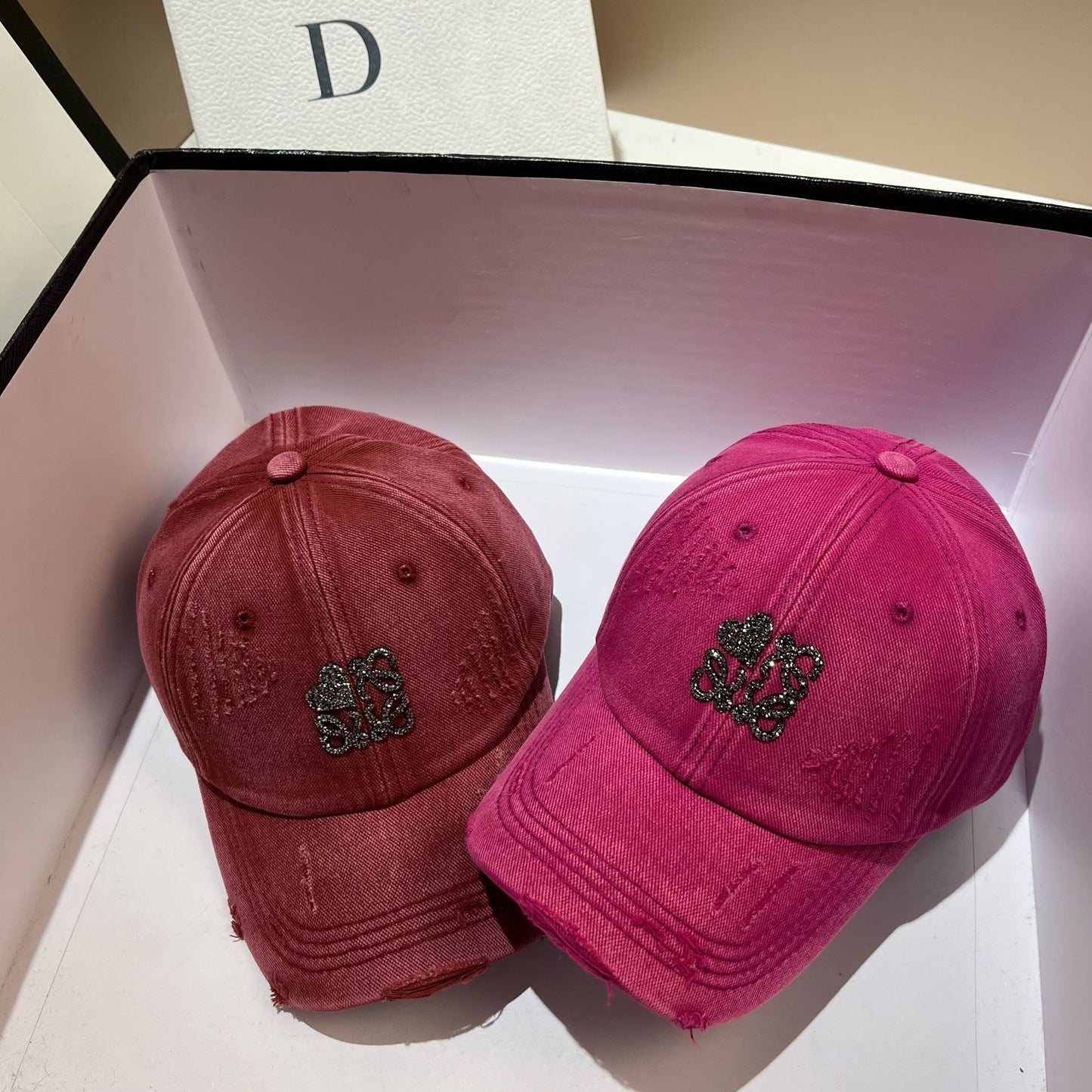 【小物】6色ベースボール キャップF8389