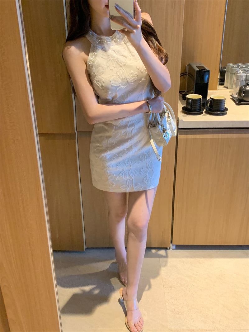 【dress】ダイヤモンドホルターネックデートワンピースG21705
