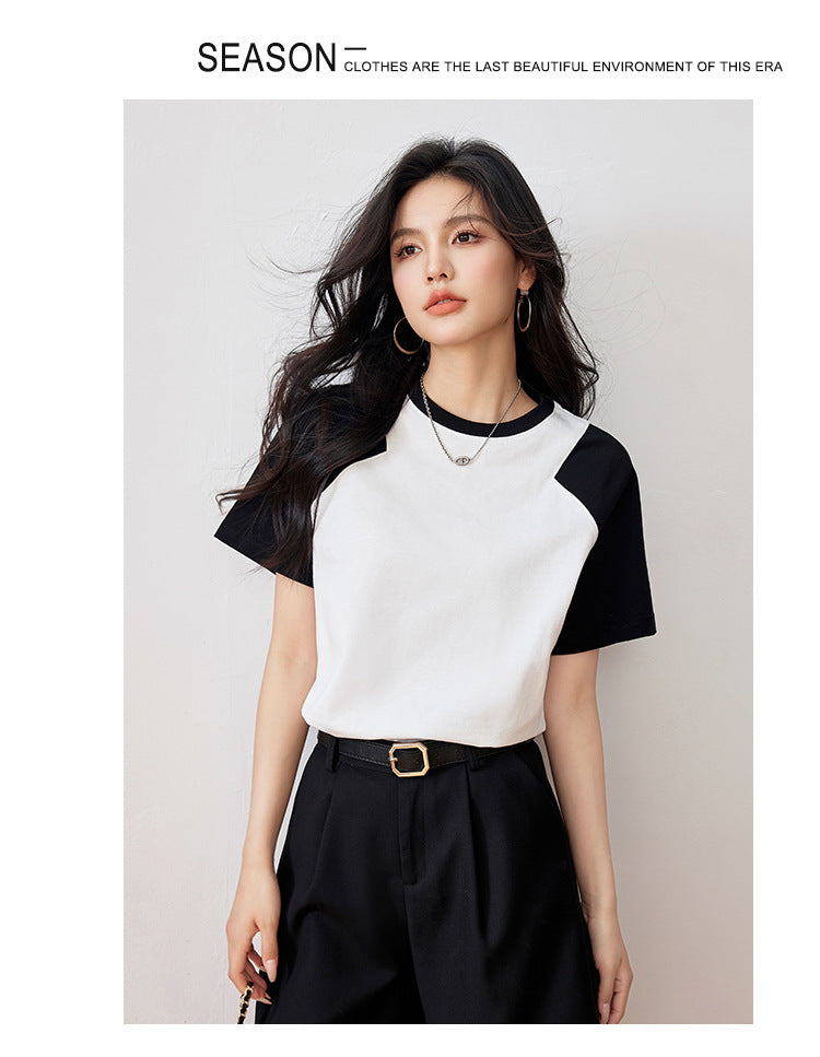 【tops】ラウンドネックTシャツG21960