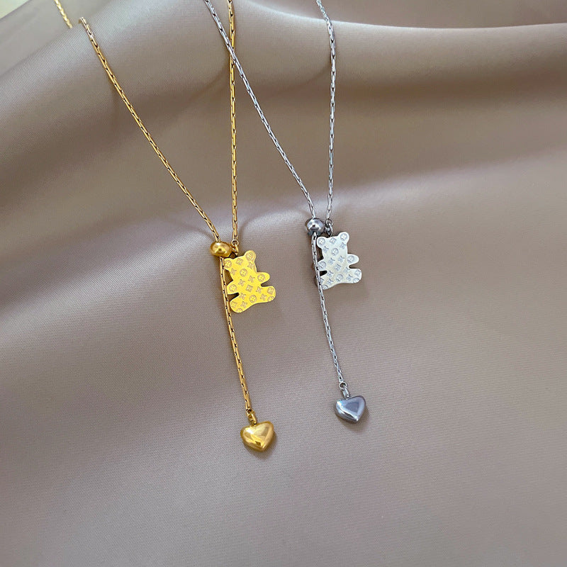 【小物】動物柄ネックレスアクセサリー F8215