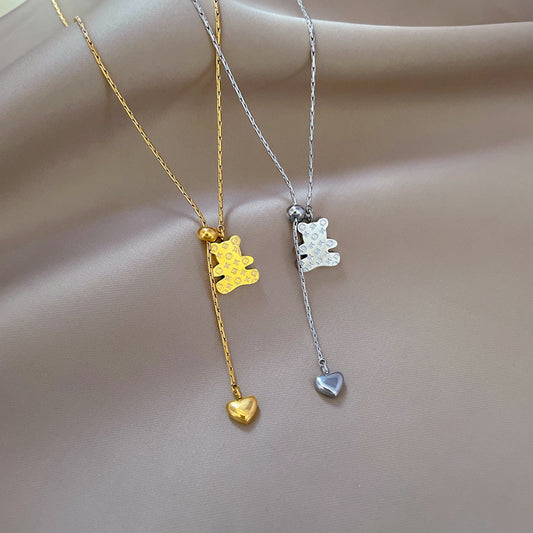 【小物】動物柄ネックレスアクセサリー F8215