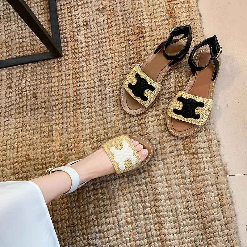 【shoes】2色履きやすいサンダルF7559