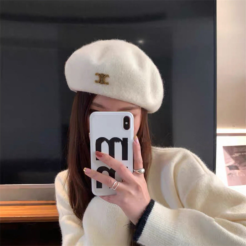 【小物】2色秋冬サファリハットF8206