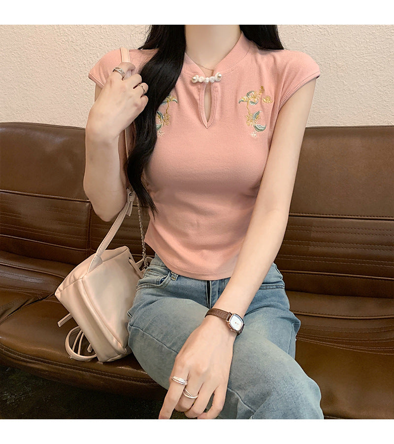 【tops】体型カバーTシャツG22057